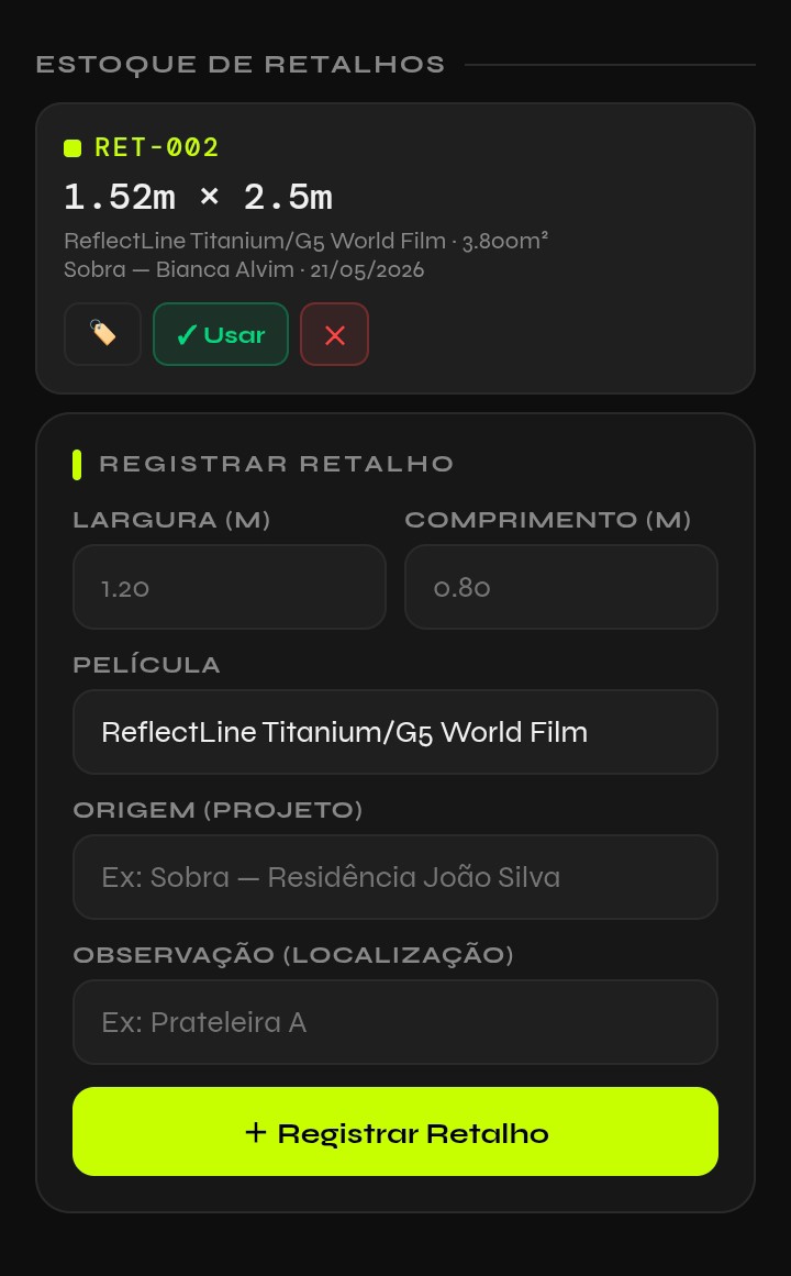 Gestão de sobras